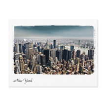 ニューヨークの空中眺め