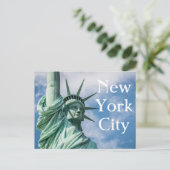 ニューヨークの自由の女神のポストカード ポストカード (スタンド正面)