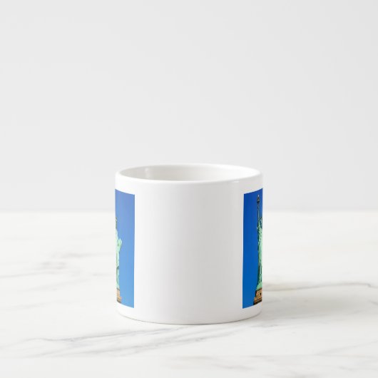 ニューヨークの自由の女神 エスプレッソカップ (正面)