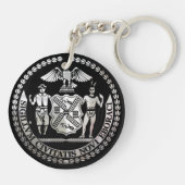 ニューヨークの自由の女神 キーホルダー (裏面)