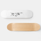 ニューヨークの自由の女神 スケートボード (横)