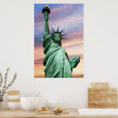 ニューヨークの自由の女神 ポスター (キッチン)