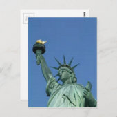 ニューヨークの自由の女神 ポストカード (正面/裏面)