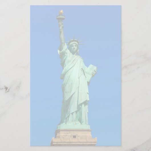 ニューヨークの自由の女神 便箋 (正面)