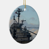 ニューヨークの航空母艦 セラミックオーナメント (右)