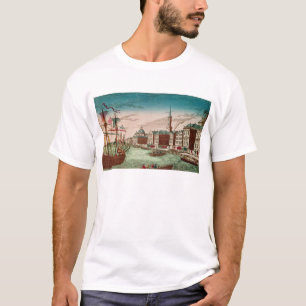 ニューヨークの英国の軍隊の着陸 Tシャツ