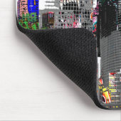 ニューヨークの落書きスカイライン マウスパッド (コーナー)