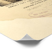 ニューヨークの街by Currier & Ives (1889) ポスター (角)