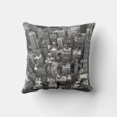 ニューヨークの記念品の枕NY都市景観の枕 クッション (裏面)