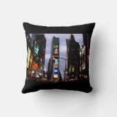 ニューヨークの記念品NYのタイムズ・スクエアの枕 クッション (裏面)