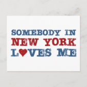 ニューヨークの誰かが私を愛してる ポストカード (正面)