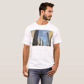 ニューヨークの超高層ビル Tシャツ (正面フル)