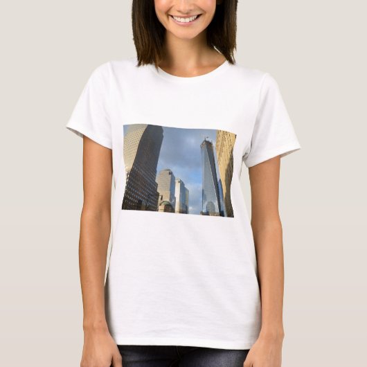 ニューヨークの超高層ビル Tシャツ (正面)