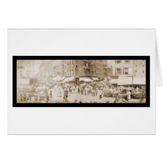 ニューヨークの通りの写真1902年