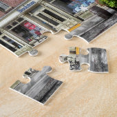 ニューヨークの通りビュー。 ジグソーパズル (側面)