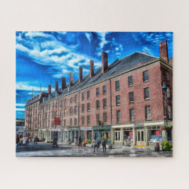 ニューヨークの通りビュー。 ジグソーパズル