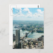 ニューヨークの郵便はがきの眺め ポストカード (正面/裏面)