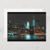 ニューヨークの郵便はがき ポストカード (正面/裏面)