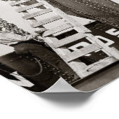 ニューヨークの鉄工労働者たち， 1913.ヴィンテージ写真 ポスター (角)