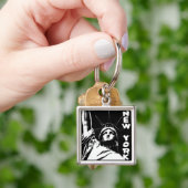 ニューヨークの陸標のキーホルダーのニューヨークの記念品 キーホルダー (手)