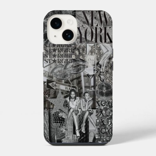 ニューヨークの電話ケース iPhoneケース (裏面)