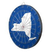 ニューヨークの青と白 ダーツボード (正面右)