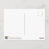 ニューヨークの鳥の茶色のツグミまたは茶色のツラッシャー ポストカード (裏面)