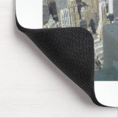 ニューヨークの鳥瞰的な眺め マウスパッド (コーナー)