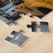 ニューヨークの黄色いタクシー ジグソーパズル (側面)