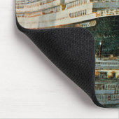 ニューヨークのCunarder マウスパッド (コーナー)