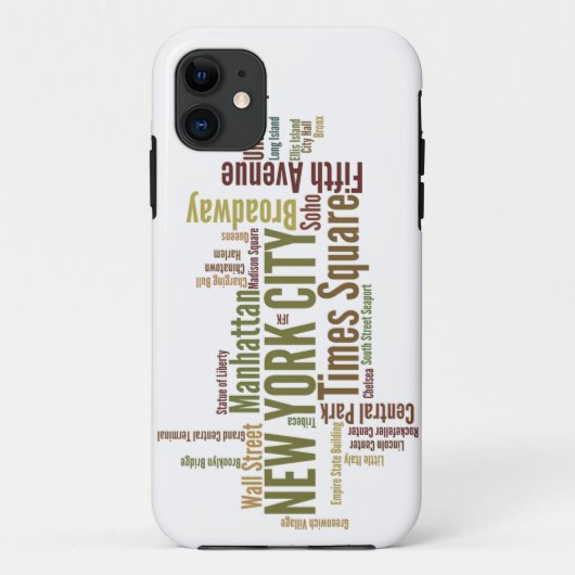 ニューヨークのiPhone 5の場合 Case-Mate iPhoneケース (裏面)