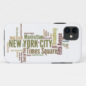 ニューヨークのiPhone 5の場合 Case-Mate iPhoneケース (裏面(横))