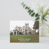 ニューヨークのLyndhurst Mansion in Tarrytown ポストカード (スタンド正面)