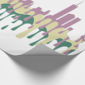 ニューヨークのNYのスカイラインPCG - ラッピングペーパー (角)