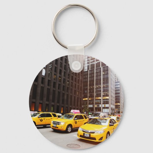ニューヨークのNYCタクシー キーホルダー (正面)