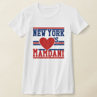 ニューヨークは市長ゾラン・マムダニを愛する NYC Tシャツ