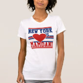 ニューヨークは市長ゾラン・マムダニを愛する NYC Tシャツ (正面)