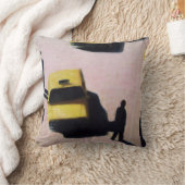 ニューヨークは1990年を滑走させます クッション (ブランケット)