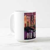 ニューヨークへの旅行 コーヒーマグカップ (正面左)