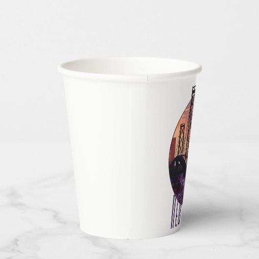 ニューヨークへの旅行 紙コップ (右)