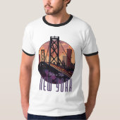 ニューヨークへの旅 Tシャツ (正面)