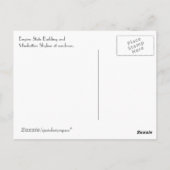 ニューヨークよりのご挨拶 ポストカード (裏面)