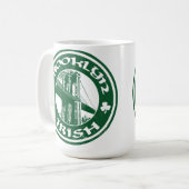 ニューヨークアイリッシュアメリカン コーヒーマグカップ (正面左)