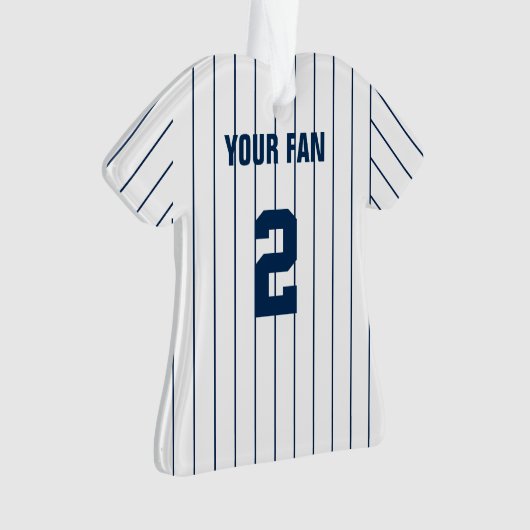 ニューヨークアメリカンベースボールジャージーオーナメント オーナメント (正面)