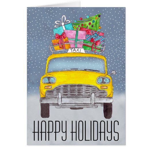 ニューヨークイエローキャブクリスマスギフト (正面)