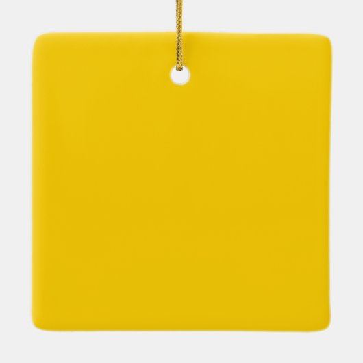 ニューヨークイエロータクシーキャブドライバおもしろい セラミックオーナメント (裏面)