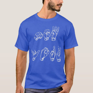 ニューヨークインサイン言語 Tシャツ
