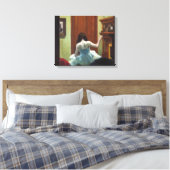 ニューヨークインテリア |エドワード・ホッパー | キャンバスプリント (インサイチュ (寝室))