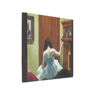 ニューヨークインテリア エドワード・ホッパー メタルプリント