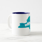 ニューヨークウェーブ魚釣り ツートーンマグカップ (正面左)